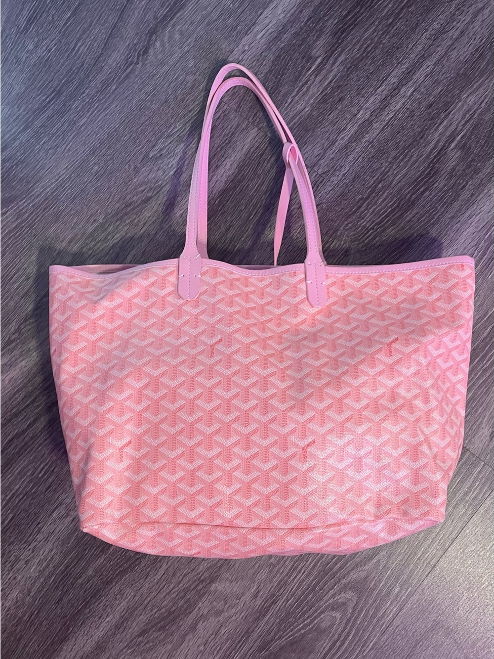 Pink Patterned Tote Bag - Stylish Everyday Carry